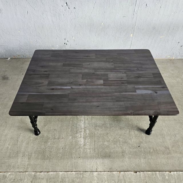 Bàn trà chân ống nước 100x70cm gỗ tràm TT68311