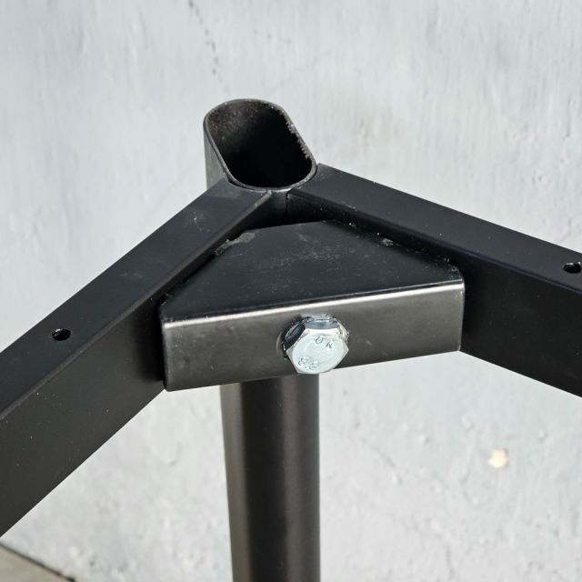 Chân bàn sắt hệ Oval Concept 140x70 lắp ráp HCOC005