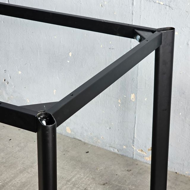 Chân bàn sắt hệ Oval Concept 140x70 lắp ráp HCOC005