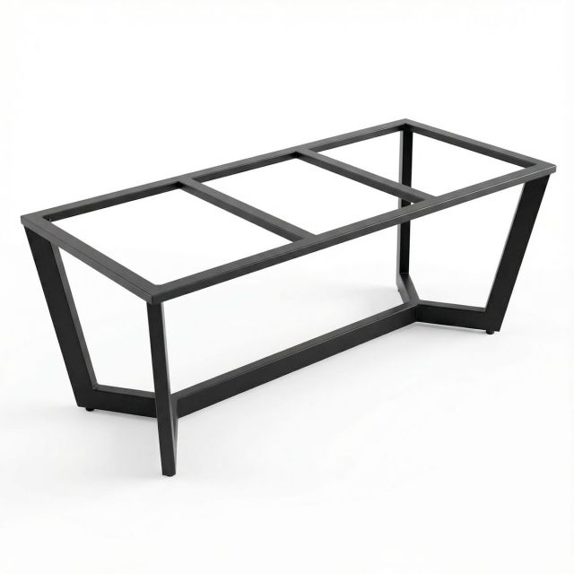 Chân sắt cho bàn ăn 200x100cm sơn tĩnh điện CHB68090