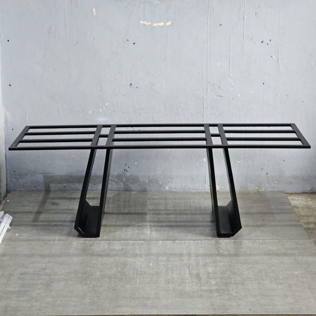 Khung chân sắt bàn ăn 220x75x73cm sơn tĩnh điện CHB68088