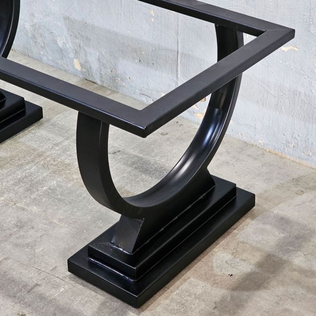 Chân sắt cho bàn sofa 120x60cm sơn tĩnh điện CHB68089