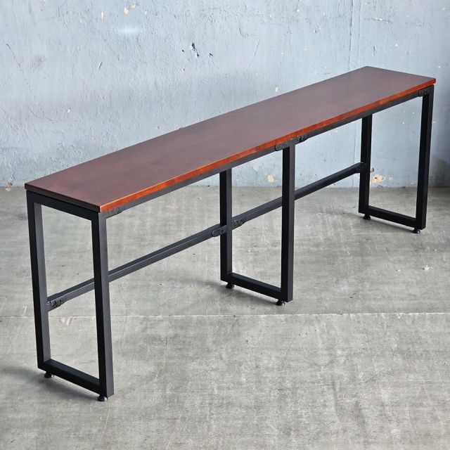 Ghế băng dài 172x30x60cm gỗ cao su GBD068