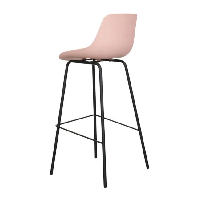 Ghế bar nhựa chân sắt sơn tĩnh điện GAK067H