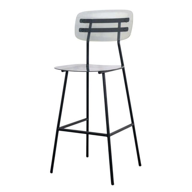 Ghế bar trong suốt khung sắt GAK621H