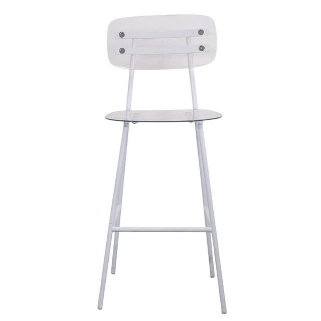 Ghế bar trong suốt khung sắt GAK621H