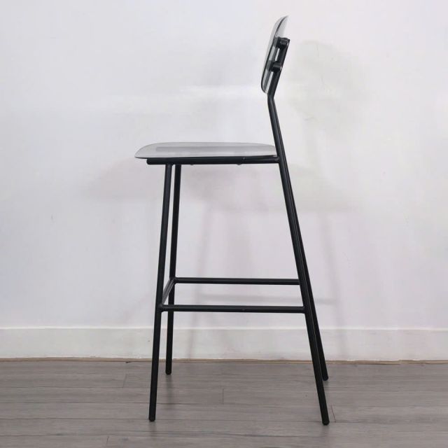 Ghế bar trong suốt khung sắt GAK621H