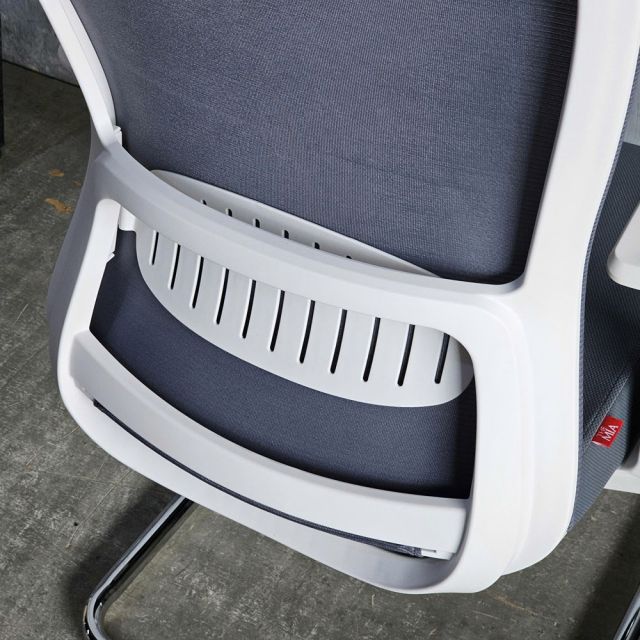 Ghế chân quỳ lưng lưới nệm bọc vải HOM1101-T03