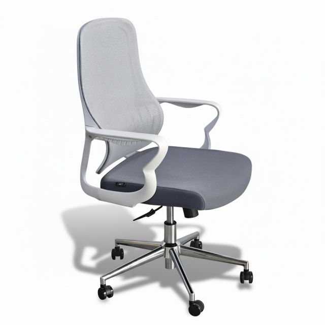 Ghế xoay văn phòng lưng lưới nệm bọc vải GAK824