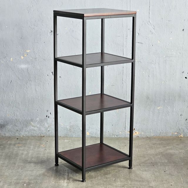 Kệ 4 tầng 45x40x120cm gỗ cao su KS68355