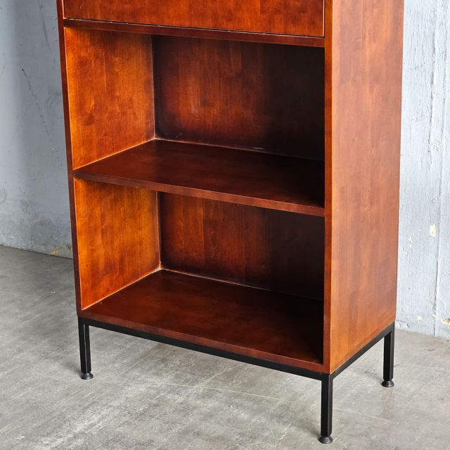 Kệ hồ sơ có ngăn kéo 70x35x195cm gỗ cao su THS68092