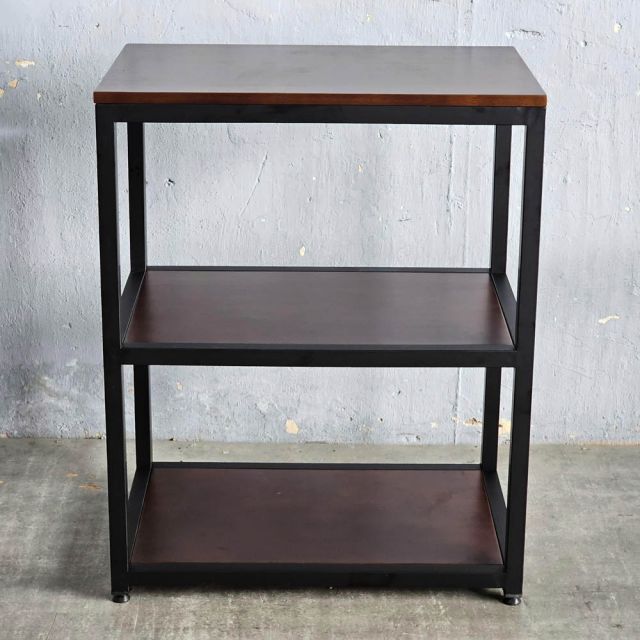 Kệ để đồ 3 tầng 70x45x88cm gỗ cao su KB68084