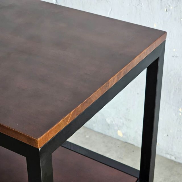 Kệ để đồ 3 tầng 70x45x88cm gỗ cao su KB68084