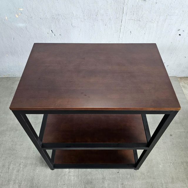 Kệ để đồ 3 tầng 70x45x88cm gỗ cao su KB68084