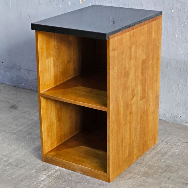 Module tủ bếp dưới 45x60x80cm gỗ cao su mặt đá MTBD016