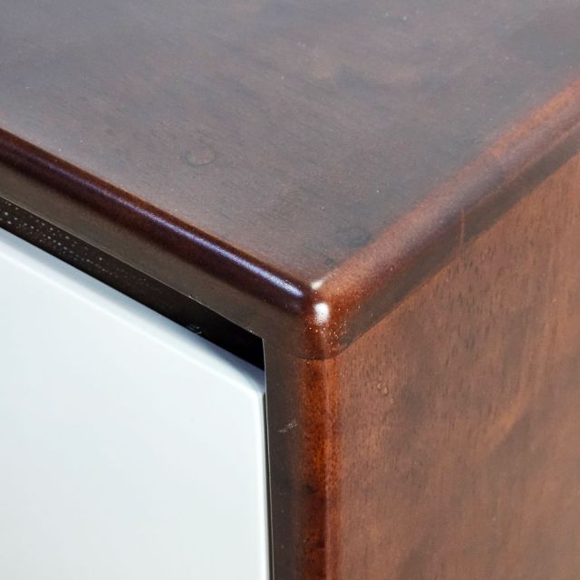 Tủ đầu giường có ngăn giấu tiền 90x45x50cm gỗ cao su TDG68068