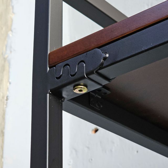 Kệ treo quần áo 140x50x200cm gỗ cao su TQA68078