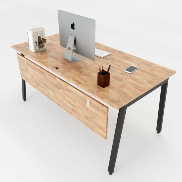 Bàn làm việc 160x80 Aton Concept chân sắt lắp ráp HBAT007 Bàn làm việc 160x80 Aton Concept chân sắt lắp ráp HBAT007