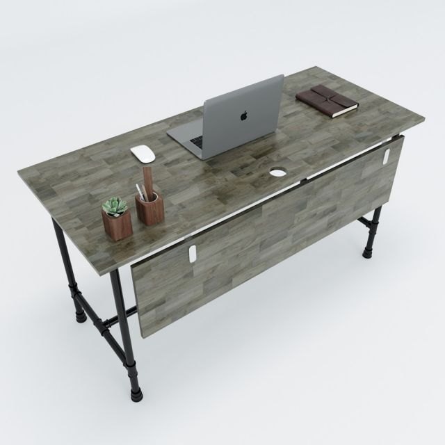 HBON003 - Bàn làm việc 140x60 hệ Pipe Concept lắp ráp HBON003 - Bàn làm việc 140x60 hệ Pipe Concept lắp ráp