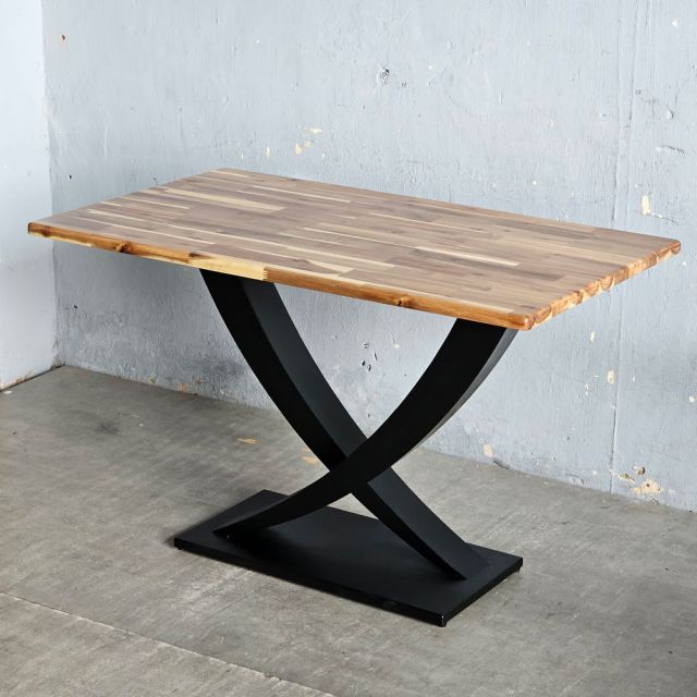 Bàn ăn chữ nhật 120x70cm gỗ tràm BA68296