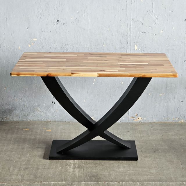 Bàn ăn chữ nhật 120x70cm gỗ tràm BA68296