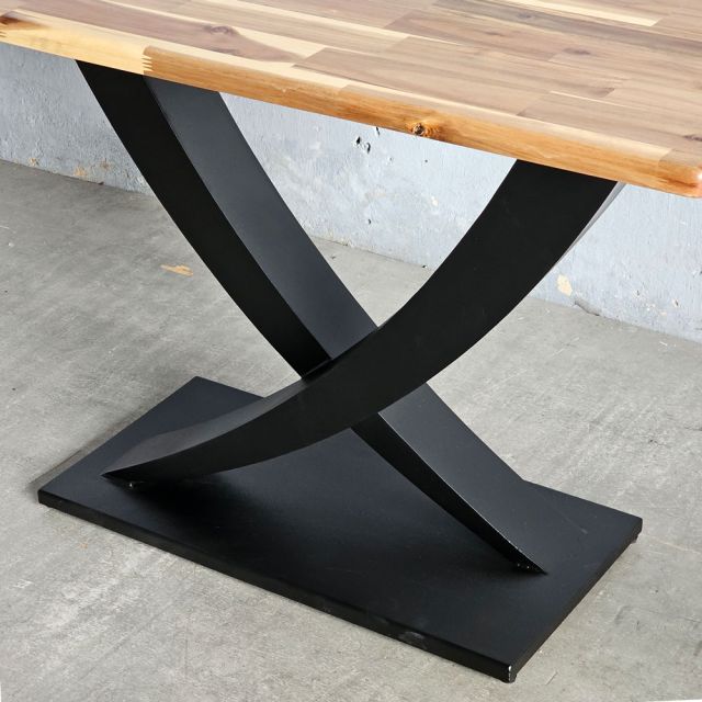 Bàn ăn chữ nhật 120x70cm gỗ tràm BA68296