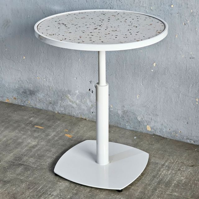 Combo bàn cafe tròn và 2 ghế sắt CBCF350