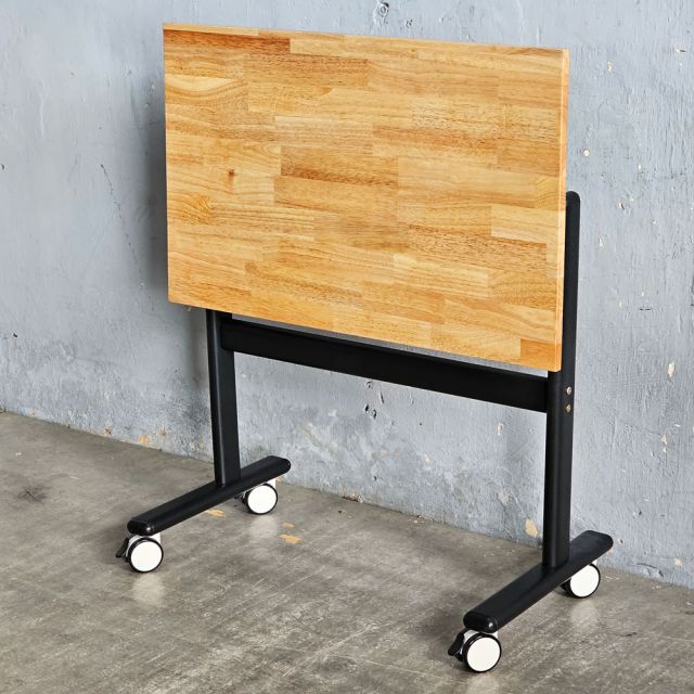 Bàn đào tạo TICOT 80x50cm gỗ cao su SPD68254