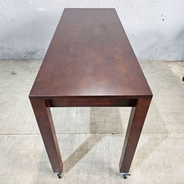 Bàn làm việc di động 130x50cm gỗ cao su BD68168