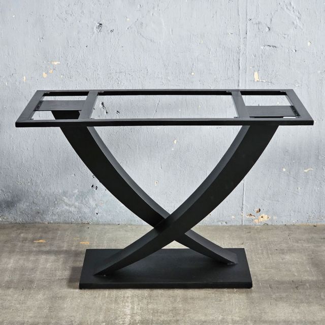 Chân bàn ăn chữ V sắt sơn tĩnh điện CHBBA014