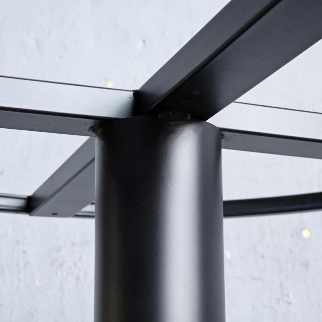 Chân bàn cafe sắt sơn tĩnh điện CHBCF019