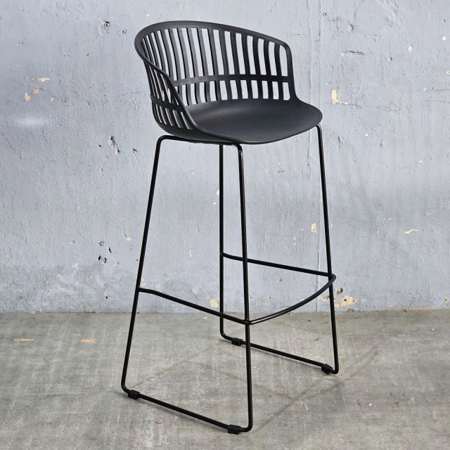 Ghế bar VERTI lưng nhựa chân sắt ST3031B