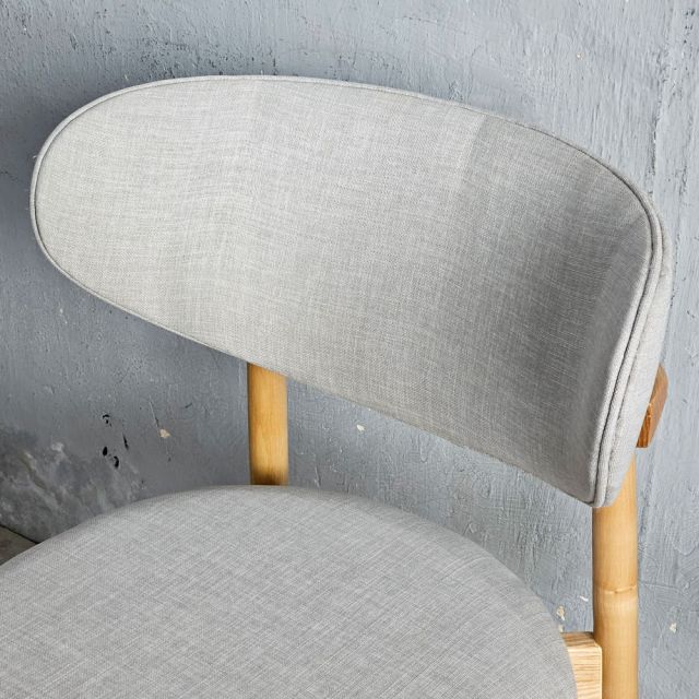 Ghế cafe Oleandro bọc vải gỗ Ash GSK059