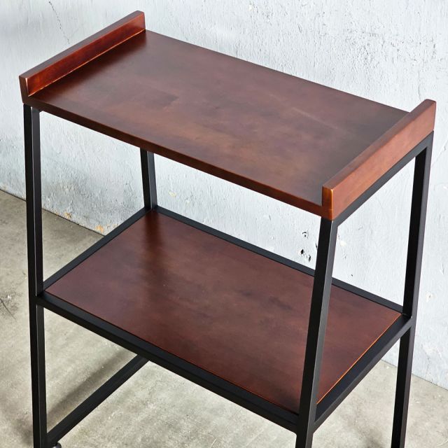 Kệ để lò nướng, lò vi sóng 60x40x80cm gỗ cao su KVS68014