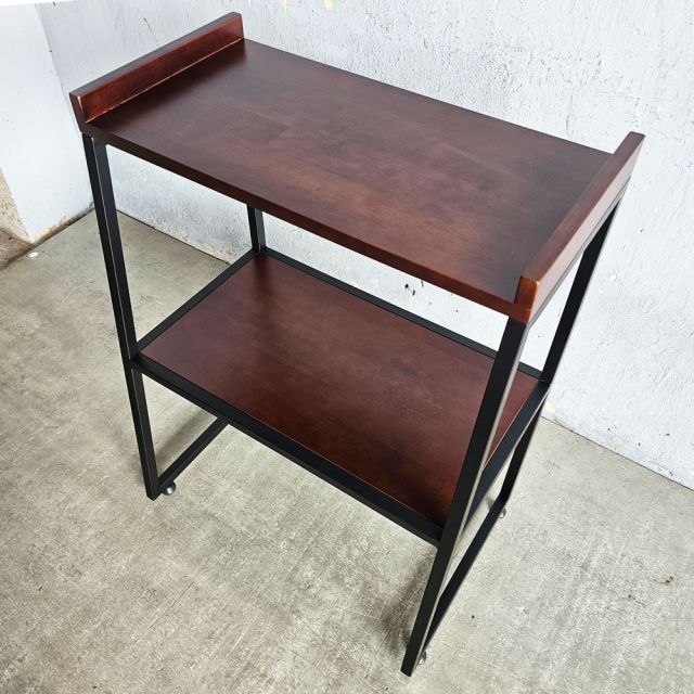 Kệ để lò nướng, lò vi sóng 60x40x80cm gỗ cao su KVS68014