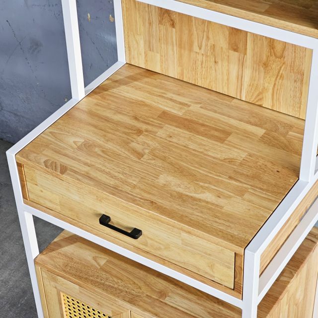 Tủ bếp đa năng 62x48x170cm gỗ cao su KB68085