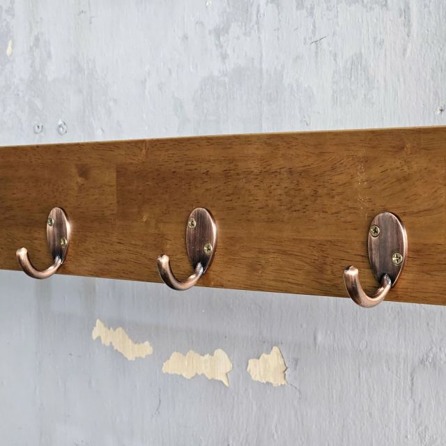 Kệ để giày có giá móc đồ 100x35x224cm gỗ cao su KG68109