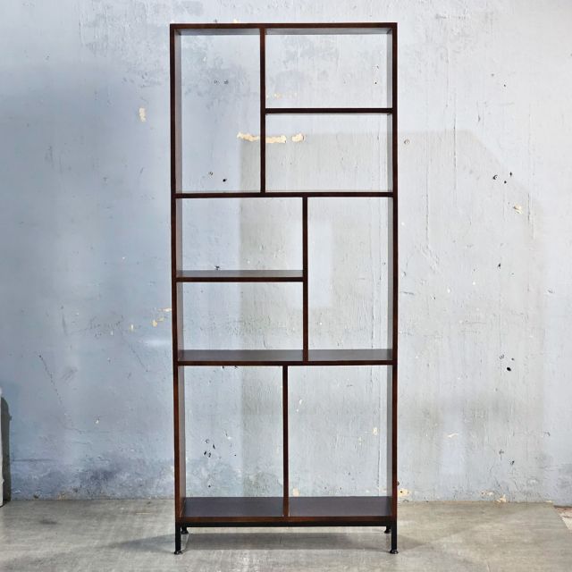 Kệ trang trí 80x30x188cm gỗ cao su KS68356