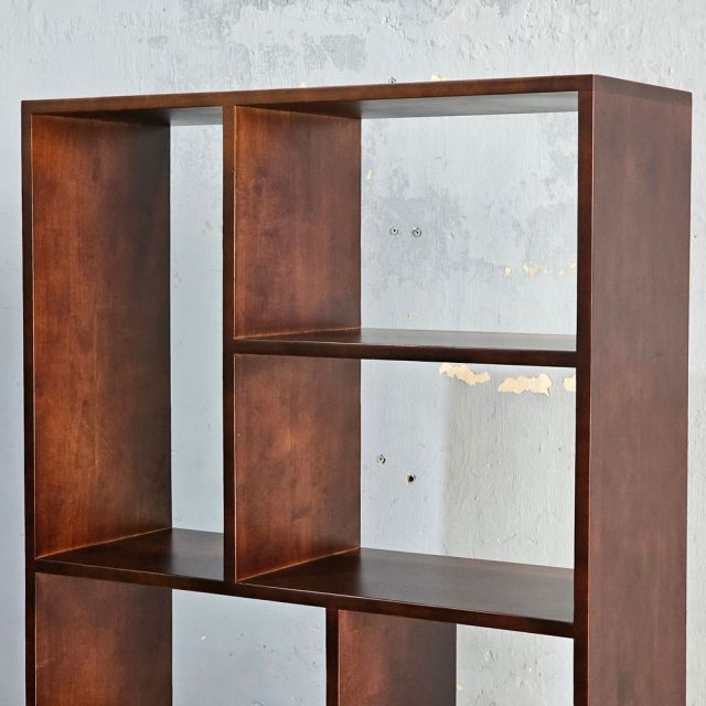 Kệ trang trí 80x30x188cm gỗ cao su KS68356