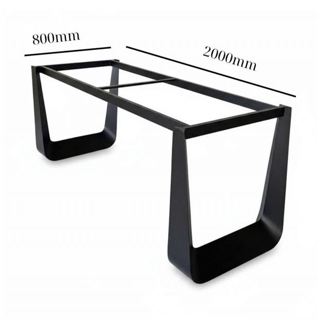 Chân sắt cho bàn ăn 200x80cm sơn tĩnh điện CHB68093