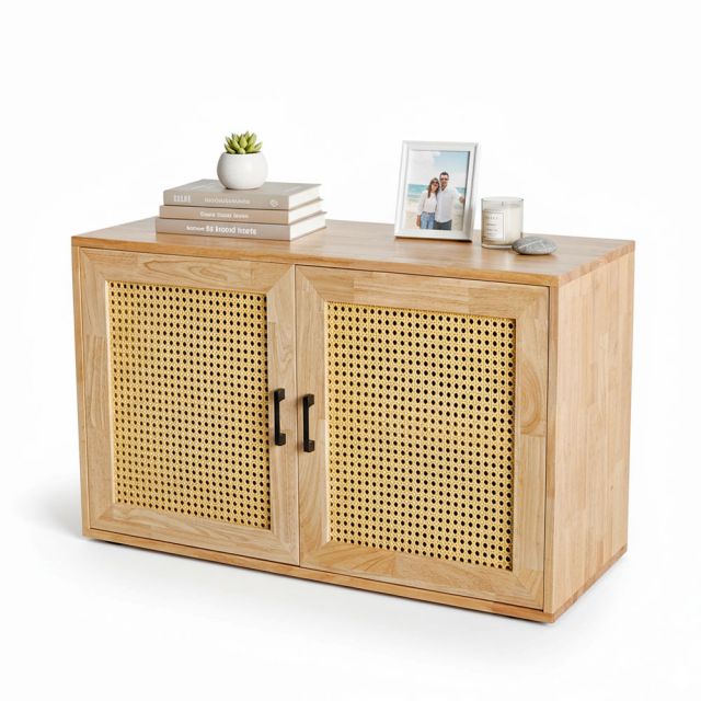 Tủ để đồ 100x40x60cm gỗ cao su KTB68243