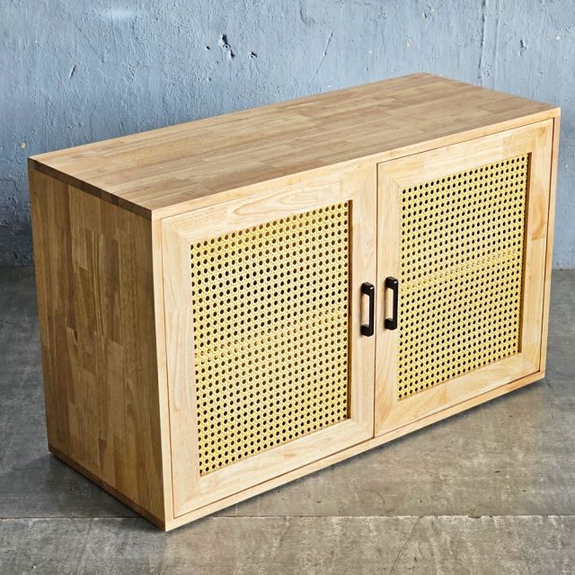 Tủ để đồ 100x40x60cm gỗ cao su KTB68243