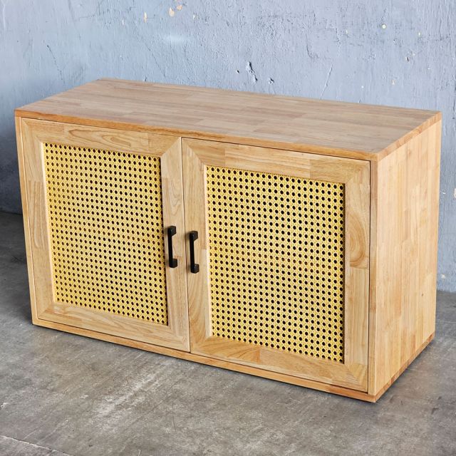 Tủ để đồ 100x40x60cm gỗ cao su KTB68243