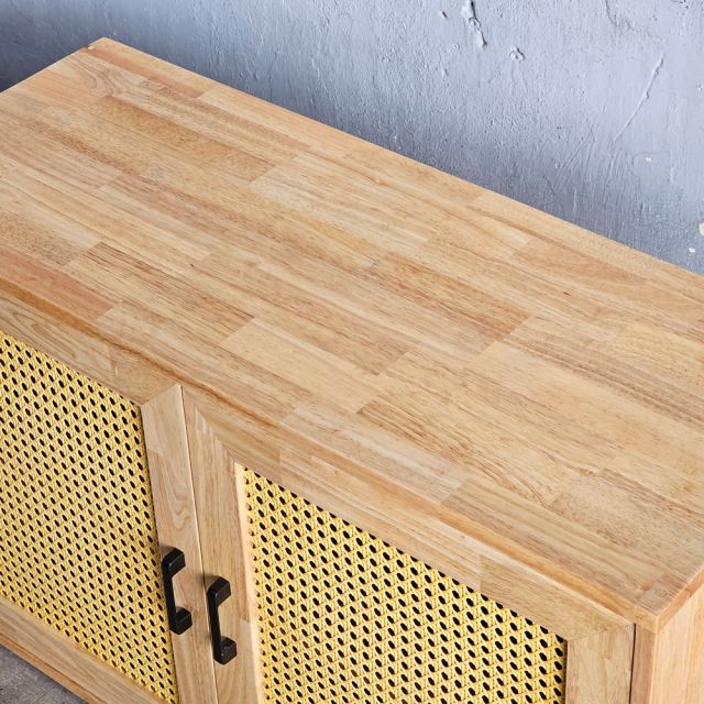 Tủ để đồ 100x40x60cm gỗ cao su KTB68243