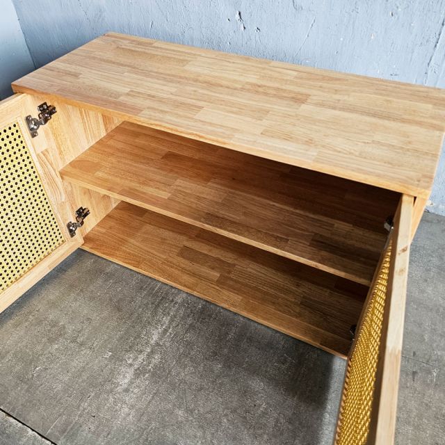 Tủ để đồ 100x40x60cm gỗ cao su KTB68243