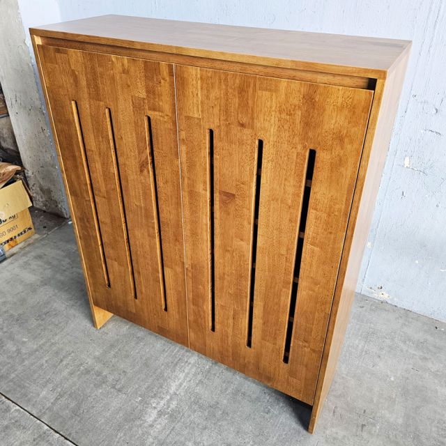 Tủ để giày dép 100x35x124cm gỗ cao su KG68108