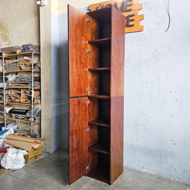 Tủ lưu trữ 45x45x250cm gỗ cao su KTB68247