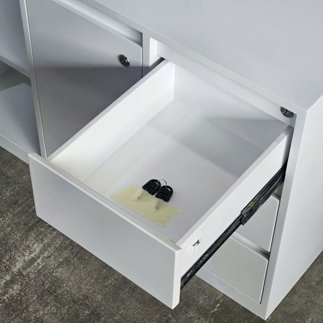 Tủ chứa hồ sơ 100x40cm gỗ cao su THS68094