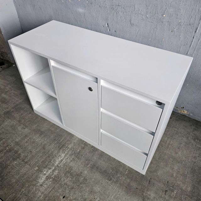 Tủ chứa hồ sơ 100x40cm gỗ cao su THS68094