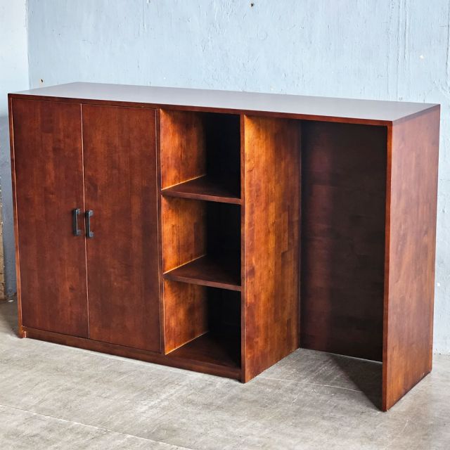 Tủ TV đa năng 160x45x100cm gỗ cao su KTV68036